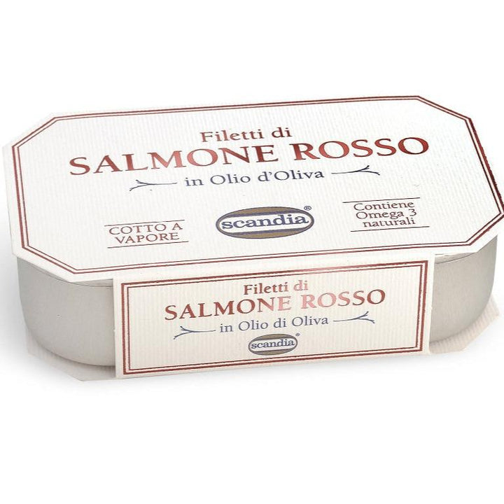 Filetti di Salmone Rosso 120g - Scandia